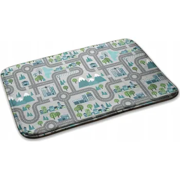 Obraz Protiskluzový koberec Běhoun do dětského pokoje Mapa města Ulice