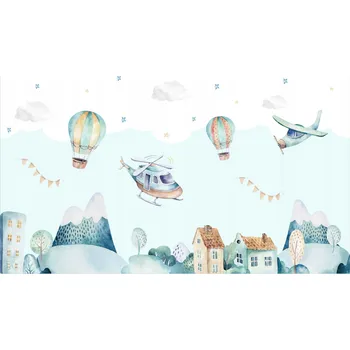 Obraz Magnetická krycí deska na radiátor 100 x 60 cm, modrá