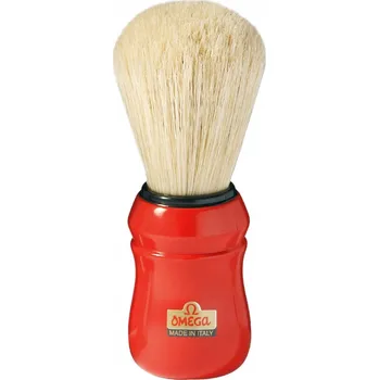 Štětka na holení Štětka na holení z divočáka Omega 10049 Shaving brush BLACK černá