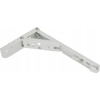 Úhloměr Skládací úhelník 200x1,4 mm bílý