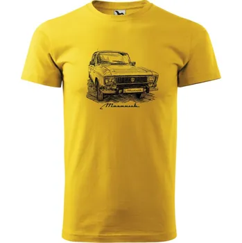 Tričko - Moskvič Barva: Žlutá (04), Velikost: 134 cm/8 let, Střih: Pánské