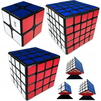 Obraz SADA KOSTEK 2X2 + 4X4 + 5X5 QiYi ORIGINÁLNÍ PROFESIONÁLNÍ KOSTKA