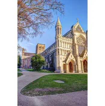 Obraz Plakát Katedrála sv. Albana bez rámu 30 x 45 cm