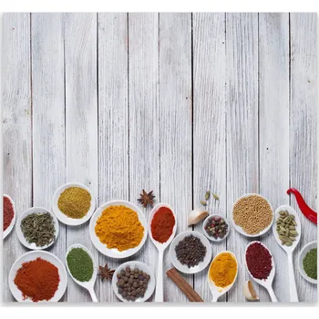 Kuchyňské prkénko Skleněná Ochranná Deska a Krájecí Prkénko | Indukce, Sporák ds-0377