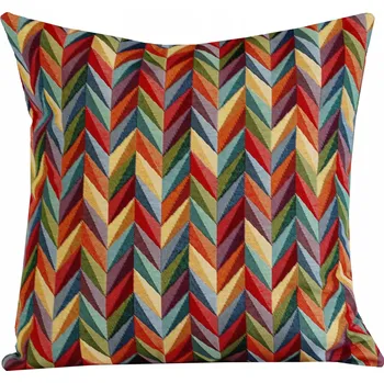 Povlak na polštářek Dekorační povlak ZIGGY 40 Polštář modrý Povlak na polštář zelený gobelín