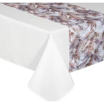 Prostěradlo UBRUS ANITA 4 140 X 260 CM BÍLÝ