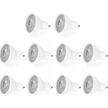 Žárovka Sada 10x LED žárovka GU10 5W PREMIUM Neutrální bílá SAMSUNG čip
