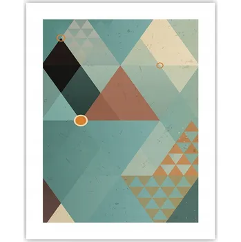 Obraz Obraz plakát na zeď bez rámu 40x50 abstrakce plakáty do obýváku ložnice