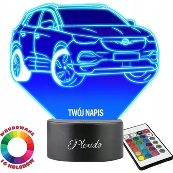 Lampička Plexido vícebarevná Noční lampa