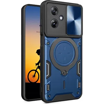 Pouzdro na mobilní telefon Zadní Kryt WWW pro Motorola Moto G54 modrý