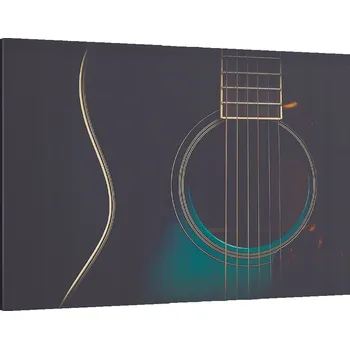 Obraz Foto obraz na plátně canvas 100x70 kytara obývák ložnice na zeď velký