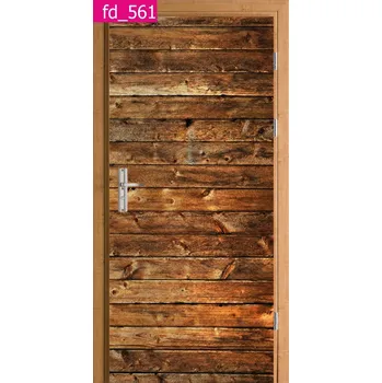 Fototapeta FOTOTAPETA SAMOLEPKA NA DVEŘE SKŘÍNĚ TMAVÉ DŘEVO