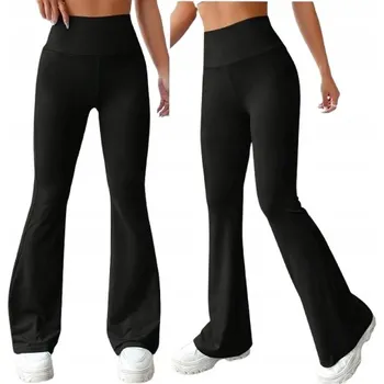 Dámské legíny Dámské krycí legíny push-up modelující vysoký pas zvony s/m