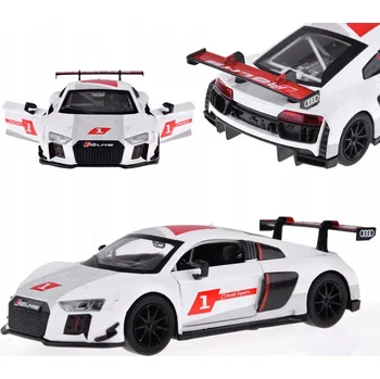 autíčko SPORTOVNÍ AUTÍČKO AUDI R8 AUTO ZVUK KOVOVÝ MODEL 1:32