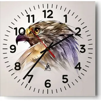 Hodiny Nástěnné hodiny do obýváku 40x40 Abstrakce Tiché hodiny Skleněné hodiny Bez hlučnosti