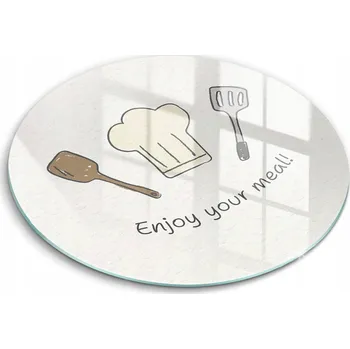 Obraz Krájecí deska Wallfluent sklo 1 ks