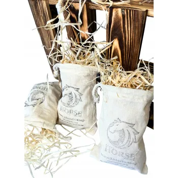 Hobby horsing Seno pro hobby horse v malém jutovém pytlíčku