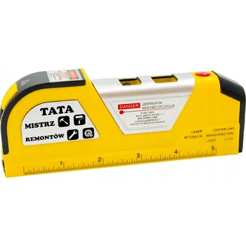 Vodováha Laserová vodováha s metrem – SKVĚLÝ TIP NA DÁREK pro tátu k Vánocům