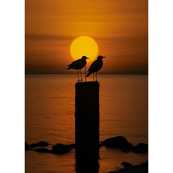 Plakát Plakát Rozhovory za Soumraku bez rámu 50 x 70 cm