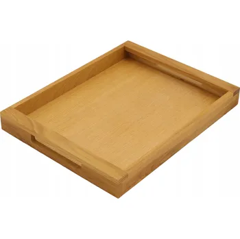 Dřevěný servírovací tác, číšnický tác 45x35 cm - dubový
