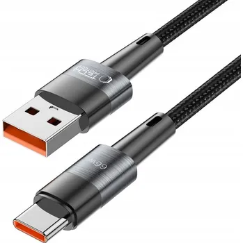 Datový kabel Kabel Tech-protect USB - USB-C 1 m šedý