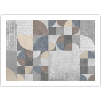 Obraz Plakát bez rámu do obývacího pokoje ložnice 70x50 abstrakce moderní módní obraz