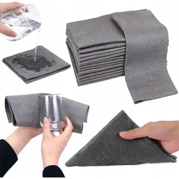 Utěrka Utěrka (mikrofáze) Okazeo v balení po 10 ks, šedá