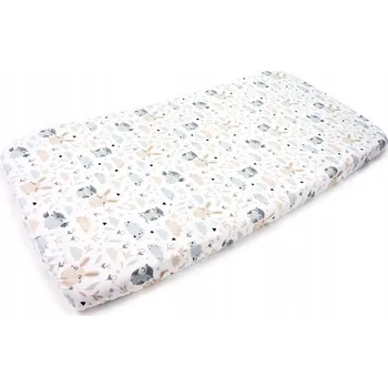 Prostěradlo PROSTĚRADLO 180x80 cm S GUMOU DO POSTÝLKY BAVLNA Kerstin