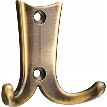 Věšák Nábytkový věšák GAMET WP05, starožitná zlatá