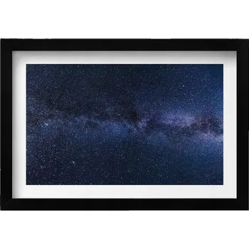 Obraz Dekorativní nástěnný obraz v rámu do obýváku Fotografie vesmíru a hvězd 30x20 cm