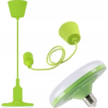 Objímka se žárovkou LED 10W KIKI Zelená E27