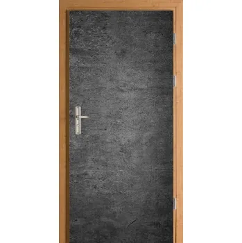 Fototapeta TMĚVÝ BETON IMITACE samolepka na dveře