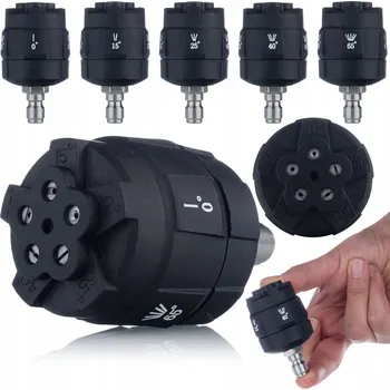 Příslušenství pro vysokotlaký čistič TRYYSKA 6 V 1 RYCHLOSPOJKA 1/4" PRO TLAKOVÉ MYČKY LAVOR PARKSIDE KARCHER