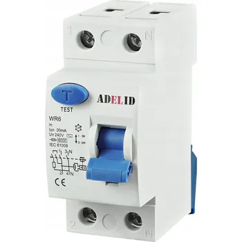 Jistič Proudový chránič Adelid 16 A 230 V IP20, 2-modulový
