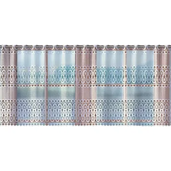 Obraz ŽAKÁROVÁ VITRÁŽOVÁ ZÁCLONA BÍLÁ VÝŠKA 40cm 34770