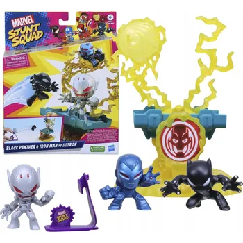 Figurka Avengers Stunt Squad Iron-Man & Černý Panter vs Ultron F7834 Spidey