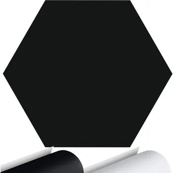 Samolepicí dekorace na vozidlo SAMOLEPKA na auto MOTIV HEXAGON 1 kus 15 cm PLNÁ