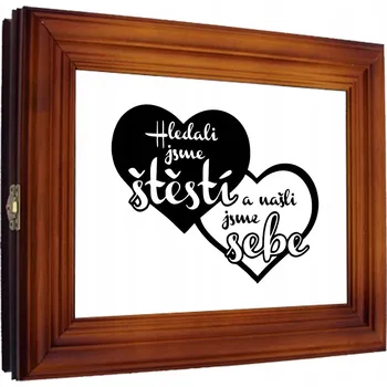 Skříňka na klíč Schránka na klíče Cer-Plast 33 x 26 cm, hnědá