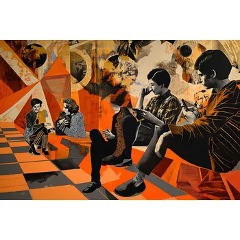 Plakát Plakát Prostor pro dialog bez rámu 91,5 x 61 cm