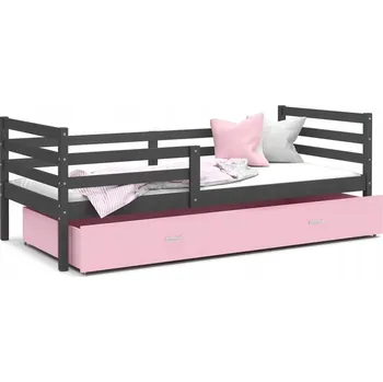 Postel Postel AJKmeble Jacek, 86 x 198 cm, šedá