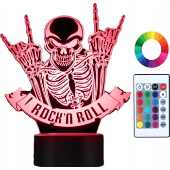 Lampička Plexido vícebarevná Noční lampa