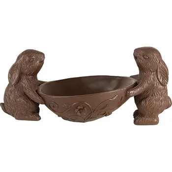 Clayre & Eef - Dekorativní figurka králíků s miskou 6PR5207