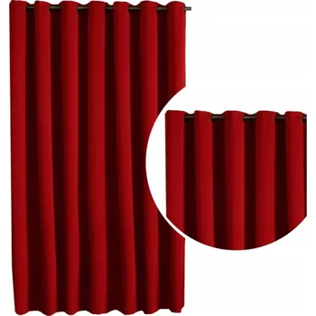 Obraz SILNÁ zatemňovací ZÁVĚS BLACKOUT 200x250 cm, červená