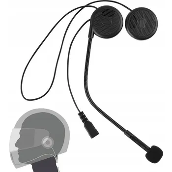 Sluchátka BLUETOOTH 5.0 SLUCHÁTKA do MOTO helmy / Interkom
