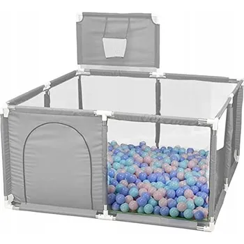 Dětská ohrádka Dětská ohrádka suchý bazén ČTVEREC šedá (I155)