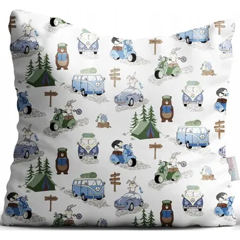 Polštář POVLEČENÍ NA POLŠTÁŘEK JASIEK 40x40 cm DEKORAČNÍ PREMIUM BABYMAM