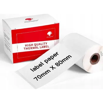 Příslušenství pro čtečku elektronické knihy Termo samolepky Phomemo 70x80mm 100ks