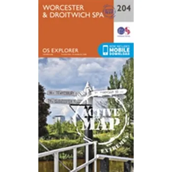 Encyklopedie Worcester and Droitwich Spa - Ordnance Survey