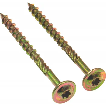 Vrták 8x140 Tesařské Vruty talířové do dřeva TRX ZNCr+6 YL x 50 kusů