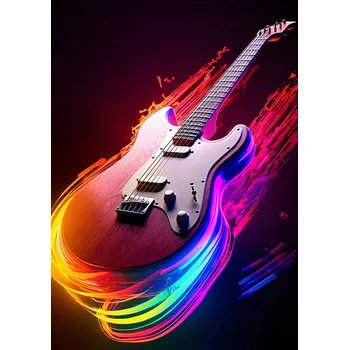 Plakát Plakát Silné Metalové Hraní bez rámu 21 x 29,7 cm